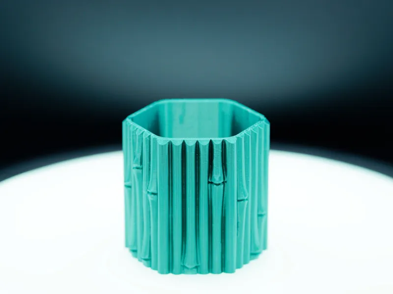 Bamboo Hexa Pen Cup