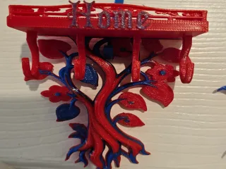 Treeshelf keyholder