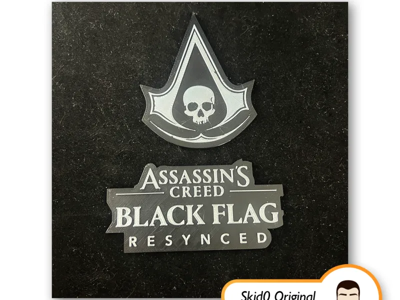 Logos de Videojuegos - Assassin's Creed Black Flag Resynce