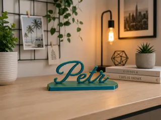 Petr – Personalized Name Sign