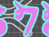 Chiffre sept 7 licorne-0