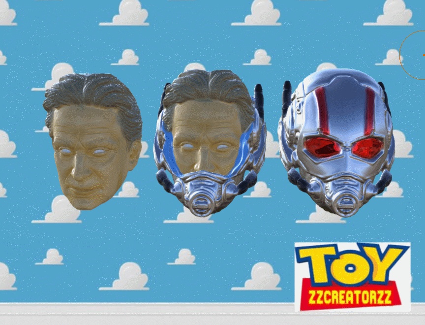 cabezas  ANTMAN-0