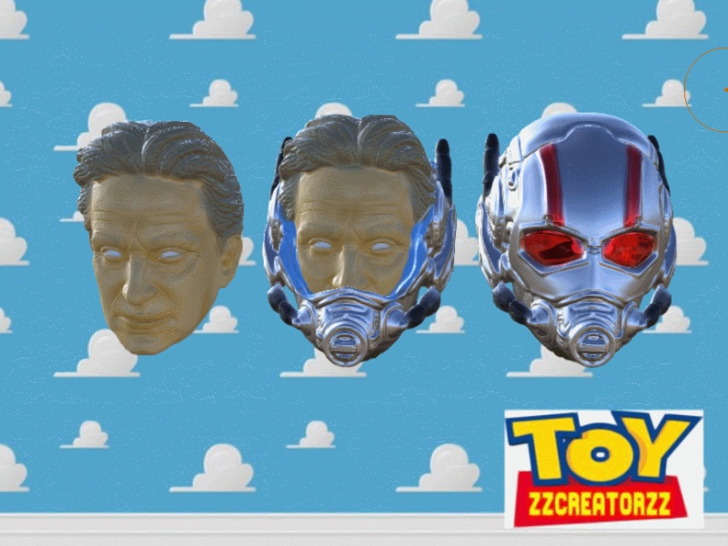 cabezas  ANTMAN