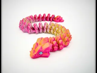 Crystal Snake basic length - separated Eyes