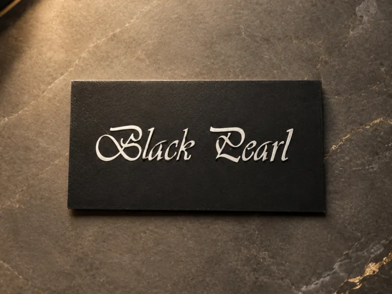 Placa Black Pearl