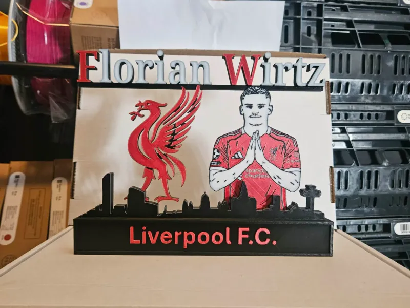 Premier League - Liverpool FC Florian Wirtz Display