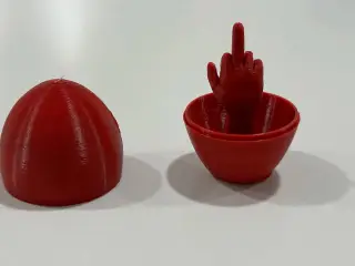 Middle Finger Easter Egg