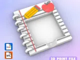 Post-It, Sticky Note Holder Spiral notebook school notes-0