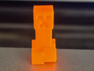 Minecraft Creeper Keychain