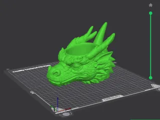 Dragon Head Succulent Planter