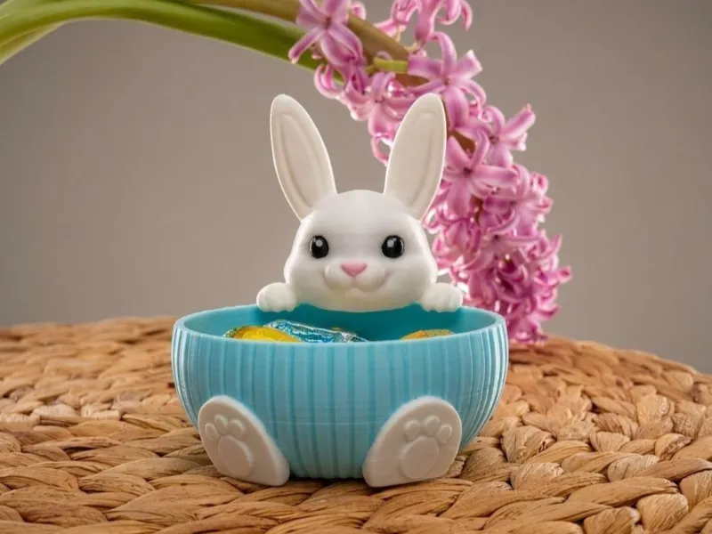 Easter bunny bowl