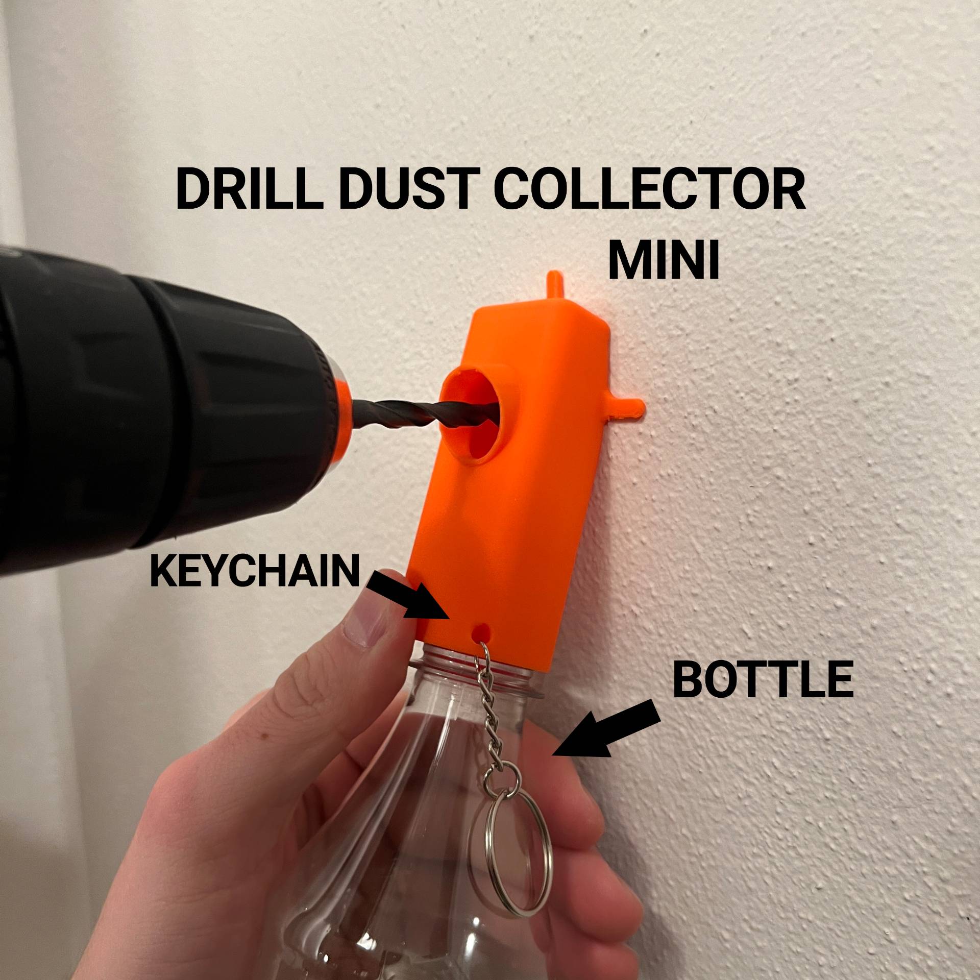 3D Printer Files | 3MF File | Drill Dust Collector and Guide Mini ...