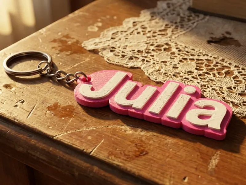 Keychain Name Julia