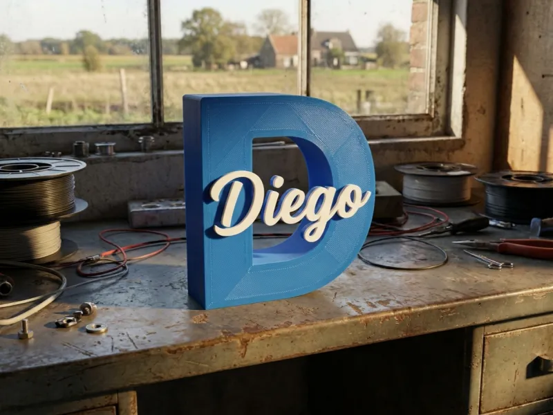 Wall Art Name Diego