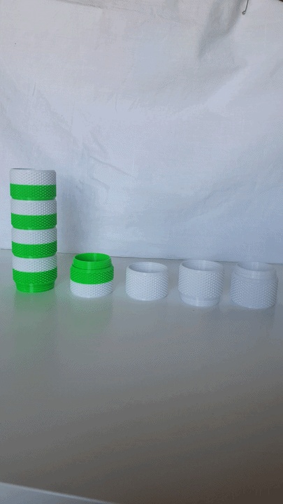 Contenitore / Organizzatore modulare zigrinato premium (senza supporti)