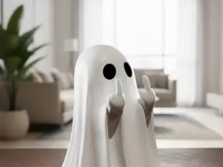 ghost figurine