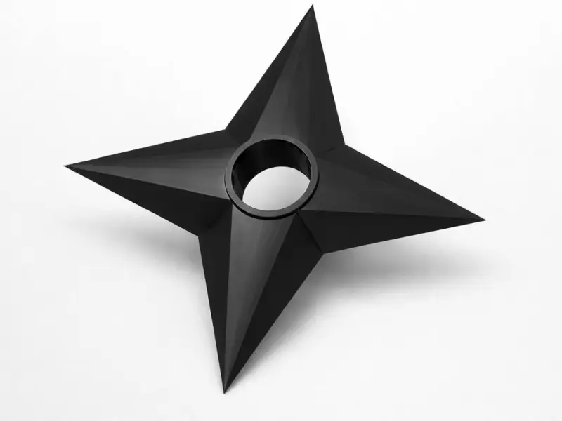 Naruto Shuriken STL – Anime Throwing Star
