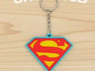 Superman keychain