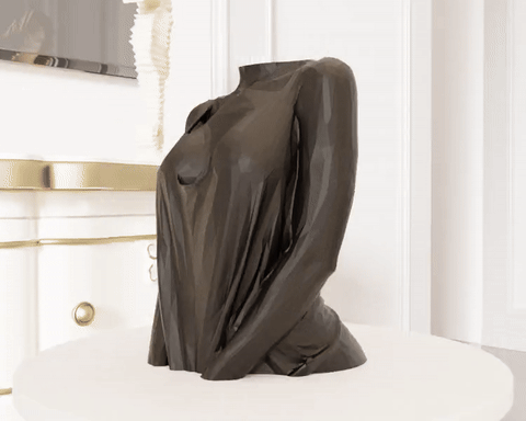 3D Printer Files | 3MF File | Woman Stretching Shirt | Creality Cloud