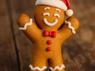 New Year's Groggy the gingerbread man from Shrek