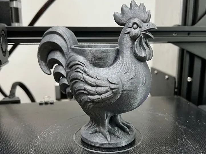 Rooster Flowerpot