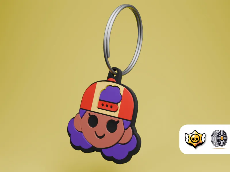 Meg | Brawl Stars Keychain Series (CFS)