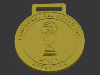 Medalla Campeones del mundo