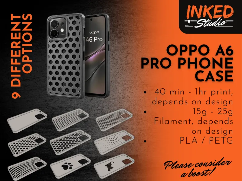 OPPO A 6 PRO 폰 케이스, 9가지 옵션