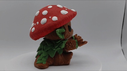 🍄 Forest Sprout Pen Holder – Woodland Desk Companion