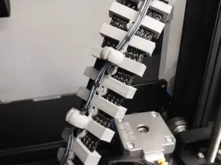 ribbon clip with wire holder