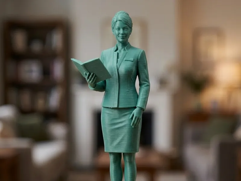 Receptionist di un hotel di lusso