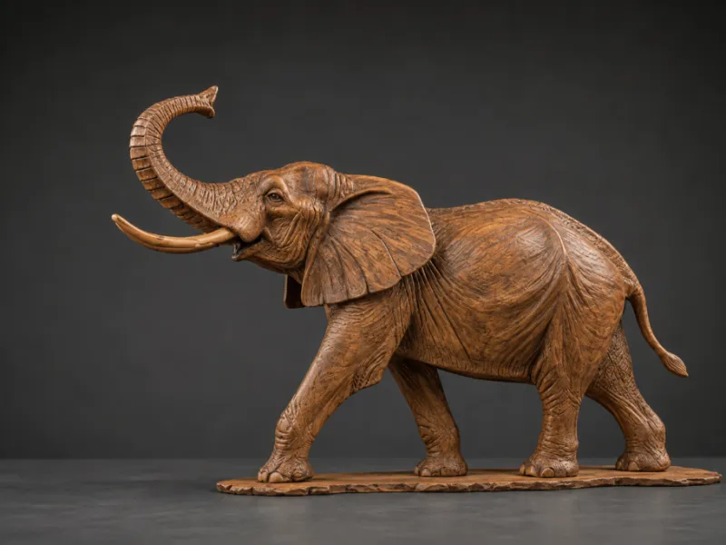 escultura elefante