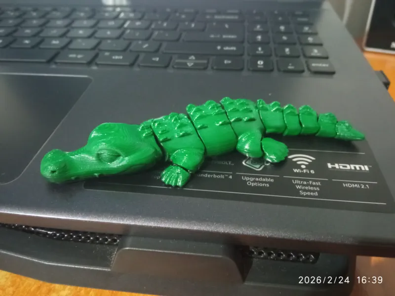 Coccodrillo articolato