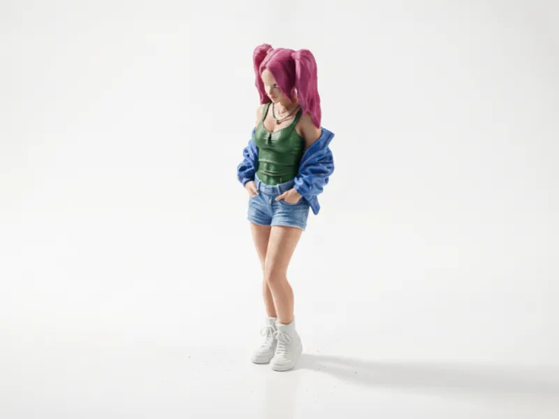 Harley Quinn Figurine DC Comics Collectible 3D Printable