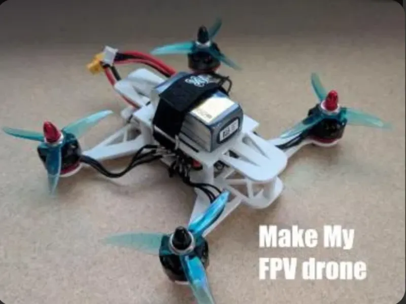 Make my fpv drone by vertex studio design