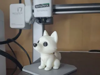 Siberian Husky desk toy