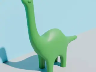 cute brachiosaurus