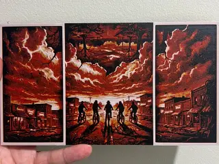 Stanger things Wall art Hueforge