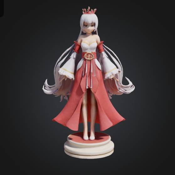 Anime Chess Set part : Azira angel of light - queen