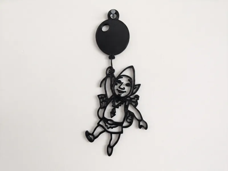 Tingle Balloon Wall Art - Legend of Zelda Decor