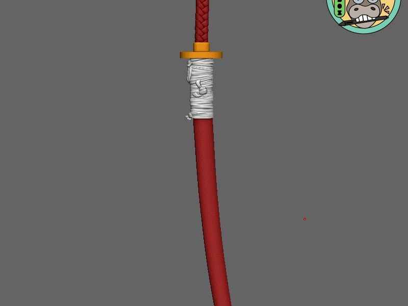Katana de Yuta Okkotsu - Jujutsu Kaisen ( Multipièces / Sans AMS )