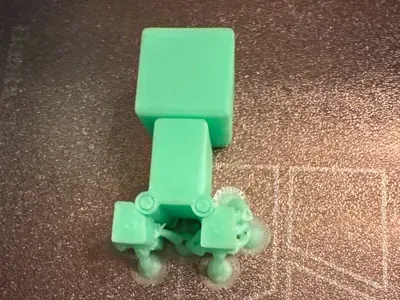Creeper Articulado - Llavero o Figura