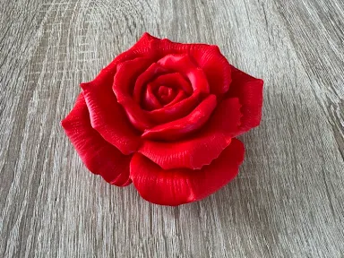 Realistische Deko-Rose (High-Detail)