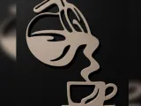 Coffee Cup Kitchen Wall Decor - 006-0