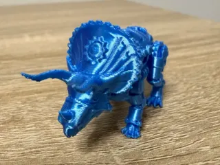 Steampunk triceratops
