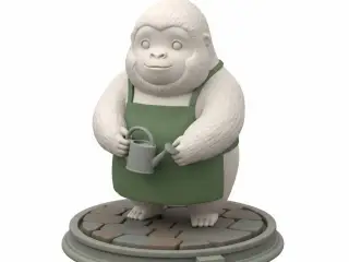 🦍 Gentle Grove Guardian – Gorilla Garden Keeper