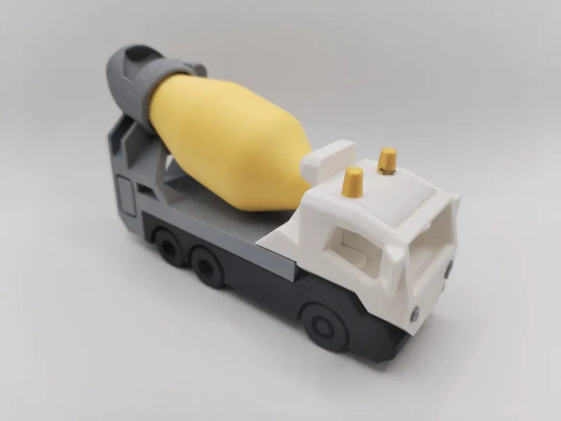 Modular Concrete Mixer Truck with Functional Drum