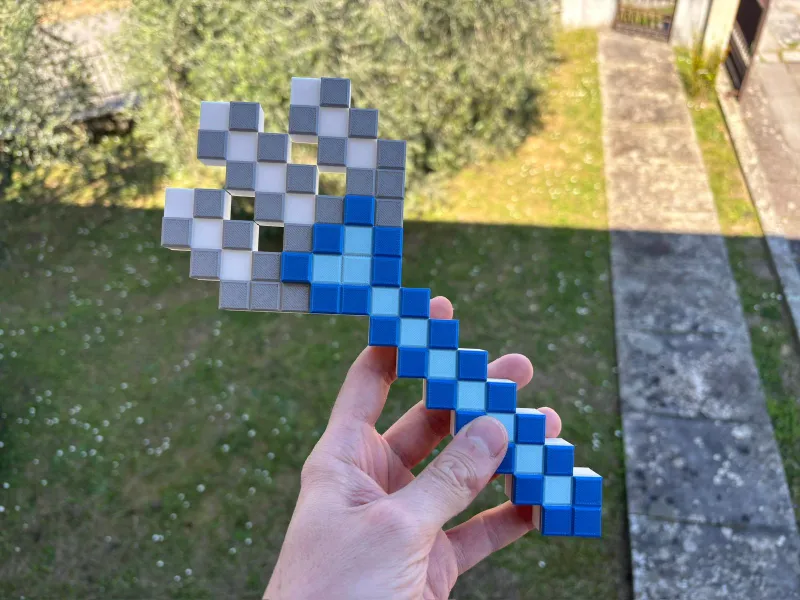 マインクラフト トライデント CFS不要（カラー変更は3回のみ）