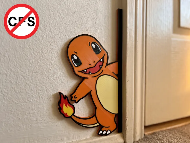 Decorazione da parete - Charmander (CFS/NO CFS)