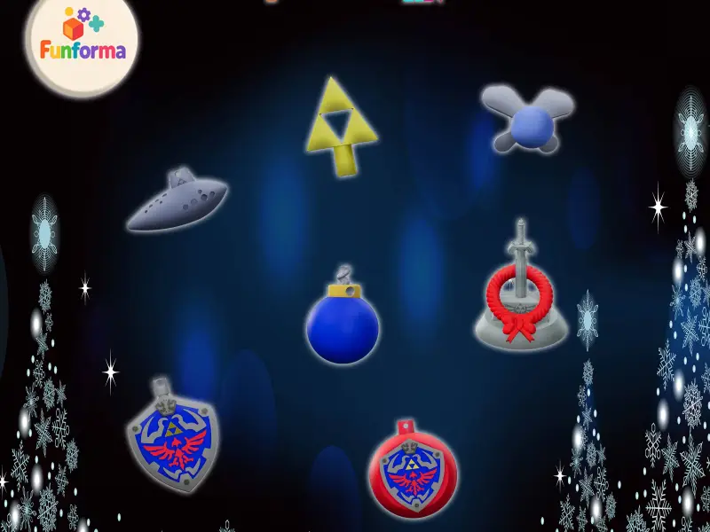 Zelda Christmas Ornament Collection (7 Models) | Funforma HN